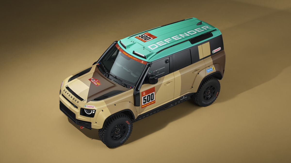 Cambios técnicos en el Land Rover Defender Dakar D7X-R