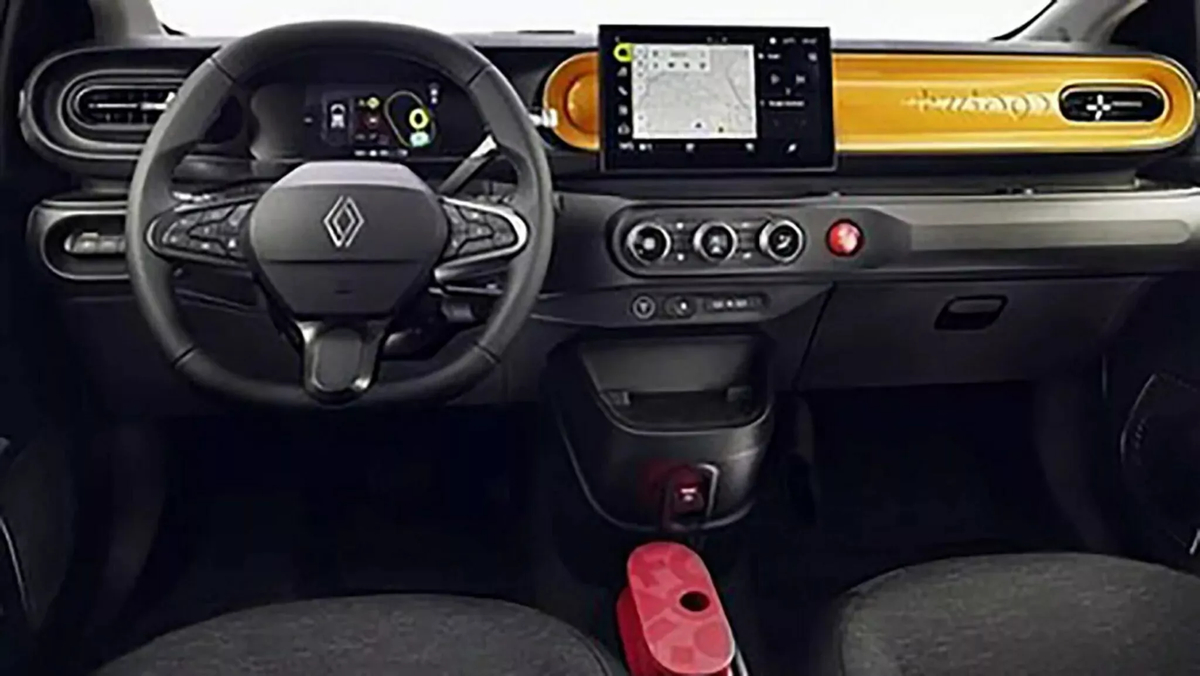 Interior de la cuarta generación del Renault Twingo