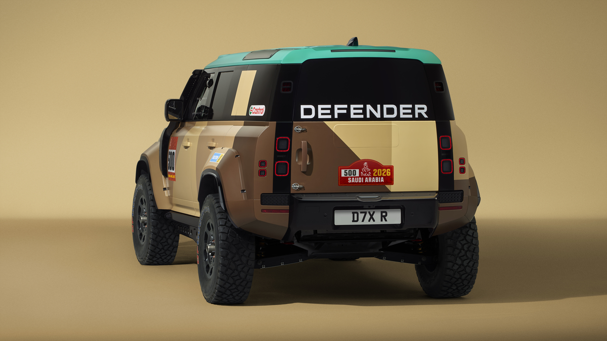 Nuevo diseño Land Rover para rally