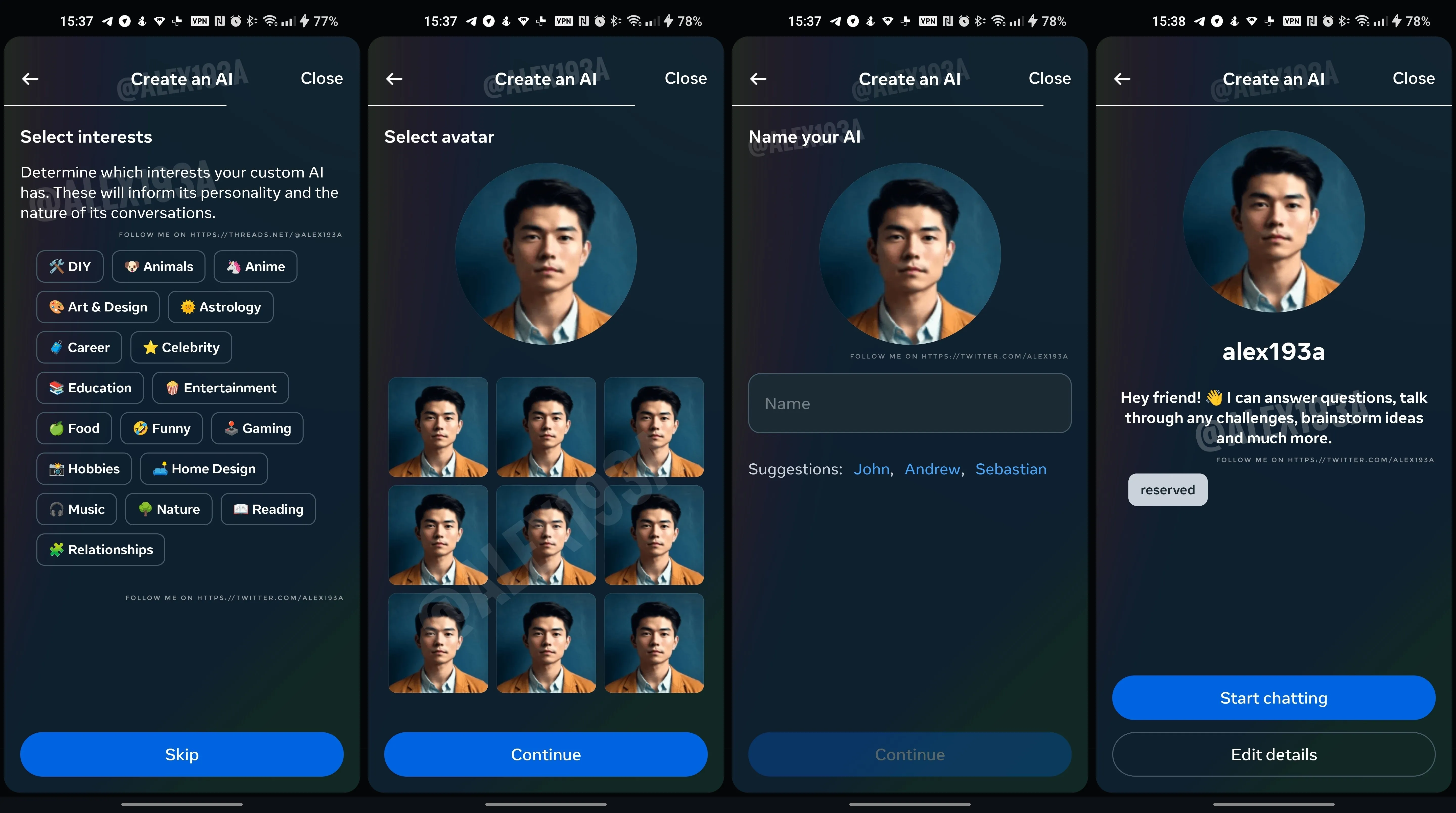Instagram está desarrollando "AI friends" personalizables: chatbots personalizados para socializar-3 Instagram está desarrollando "AI friends" personalizables: chatbots personalizados para socializar-3