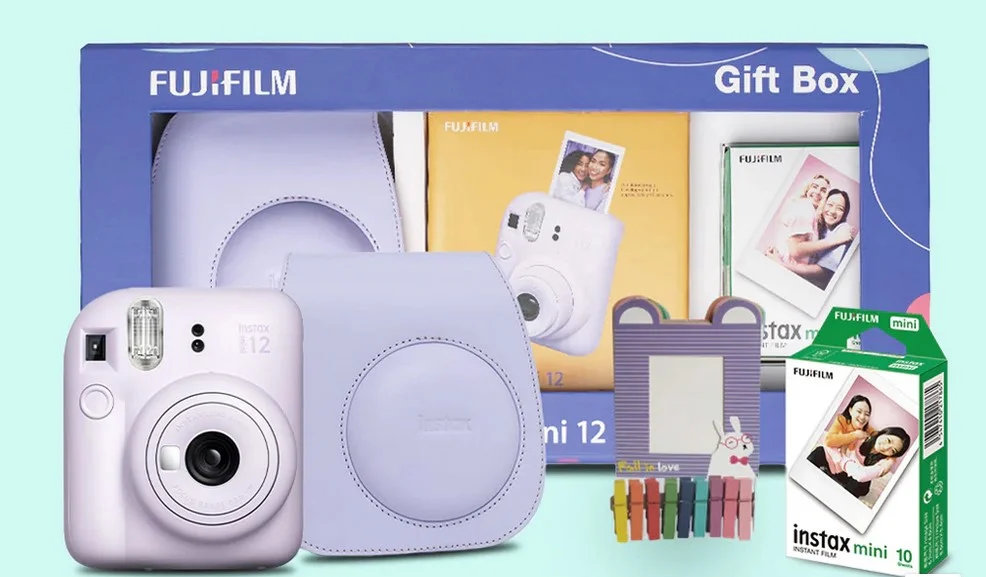 Caja regalo Instax Mini 12 Instax Mini 12: la cámara para fotos instantáneas