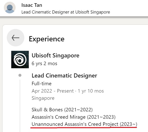 Un empleado de Ubisoft Singapur ha confirmado indirectamente el desarrollo de un remake de Assassin's Creed IV: Black Flag.-2 Un empleado de Ubisoft Singapur ha confirmado indirectamente el desarrollo de un remake de Assassin's Creed IV: Black Flag.-2
