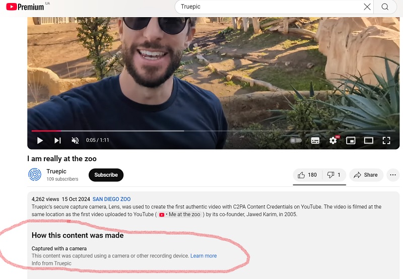 Será más difícil hacer trampas: YouTube cuenta ahora con un marcador para ayudar a distinguir los vídeos "reales" de los generados por IA.-2 Será más difícil hacer trampas: YouTube cuenta ahora con un marcador para ayudar a distinguir los vídeos "reales" de los generados por IA.-2