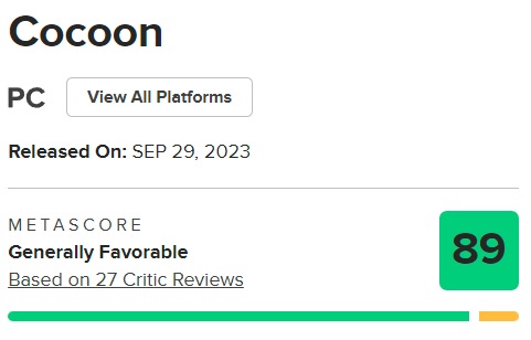 "¡Uno de los mejores juegos indie de 2023!" - la crítica alabó el juego de acción y plataformas Cocoon, de los creadores de los famosos juegos indie Limbo e Inside-3 "¡Uno de los mejores juegos indie de 2023!" - la crítica alabó el juego de acción y plataformas Cocoon, de los creadores de los famosos juegos indie Limbo e Inside-3