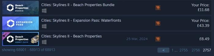Era difícil, pero lo han conseguido: los desarrolladores de Cities Skylines 2 han lanzado el complemento Beach Properties como el peor producto de Steam-2 Era difícil, pero lo han conseguido: los desarrolladores de Cities Skylines 2 han lanzado el complemento Beach Properties como el peor producto de Steam-2