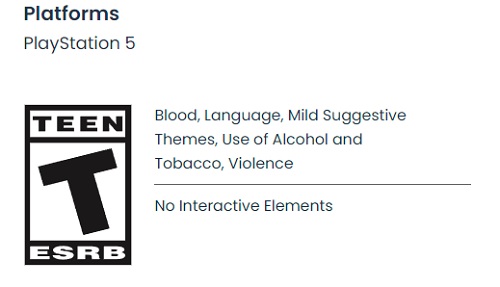 Un poco de sangre, escote y violencia moderada: la agencia de clasificación ESRB revisó Final Fantasy 7: Rebirth y otorgó al juego una calificación "T" (13+).-2 Un poco de sangre, escote y violencia moderada: la agencia de clasificación ESRB revisó Final Fantasy 7: Rebirth y otorgó al juego una calificación "T" (13+).-2