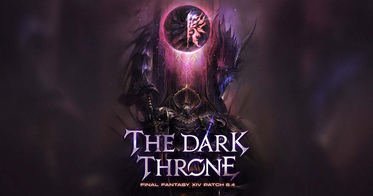 La historia principal de Final Fantasy XIV continuará el 23 de mayo con el lanzamiento de la gran actualización The Dark Throne. La historia principal de Final Fantasy XIV continuará el 23 de mayo con el lanzamiento de la gran actualización The Dark Throne.