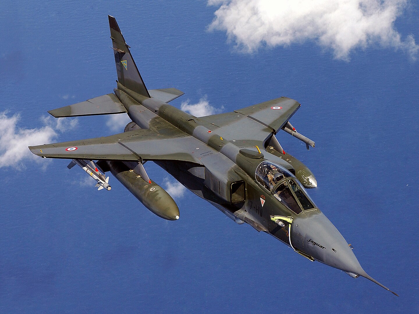 SEPECAT Jaguar. Ilustración: USAF