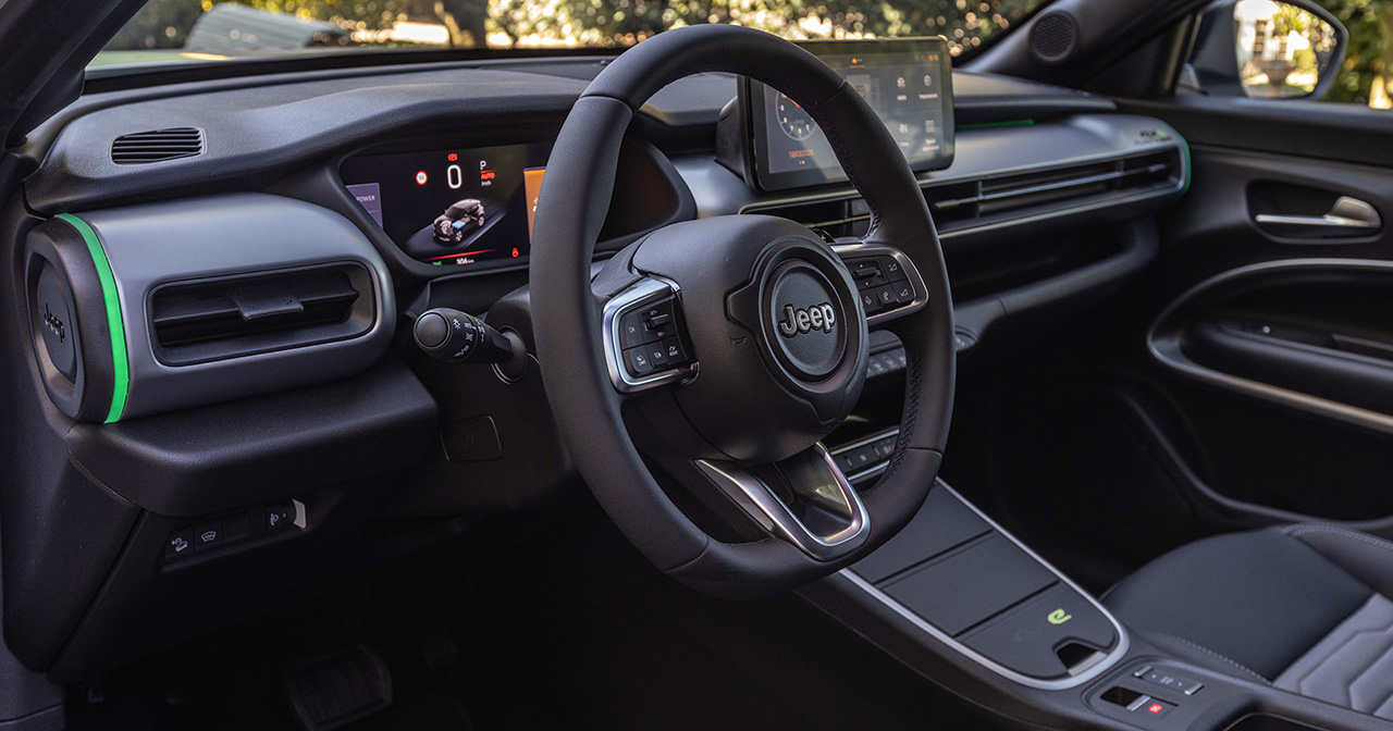 Interiores del Jeep Avenger 4xe