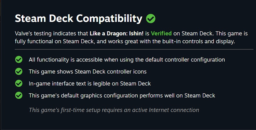 Remake de Like a Dragon: Ishin! será totalmente compatible con la consola portátil Steam Deck-2 Remake de Like a Dragon: Ishin! será totalmente compatible con la consola portátil Steam Deck-2