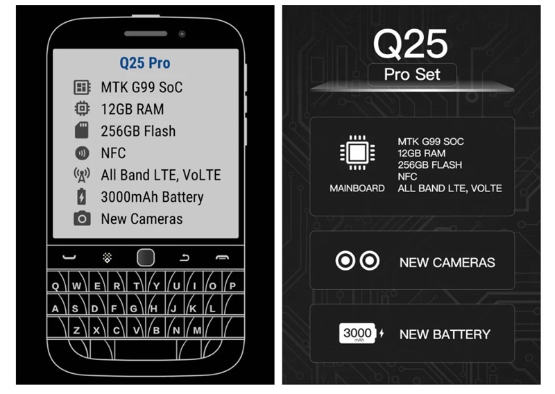 Zinwa Q25 Pro - un gadget legendario con teclado físico