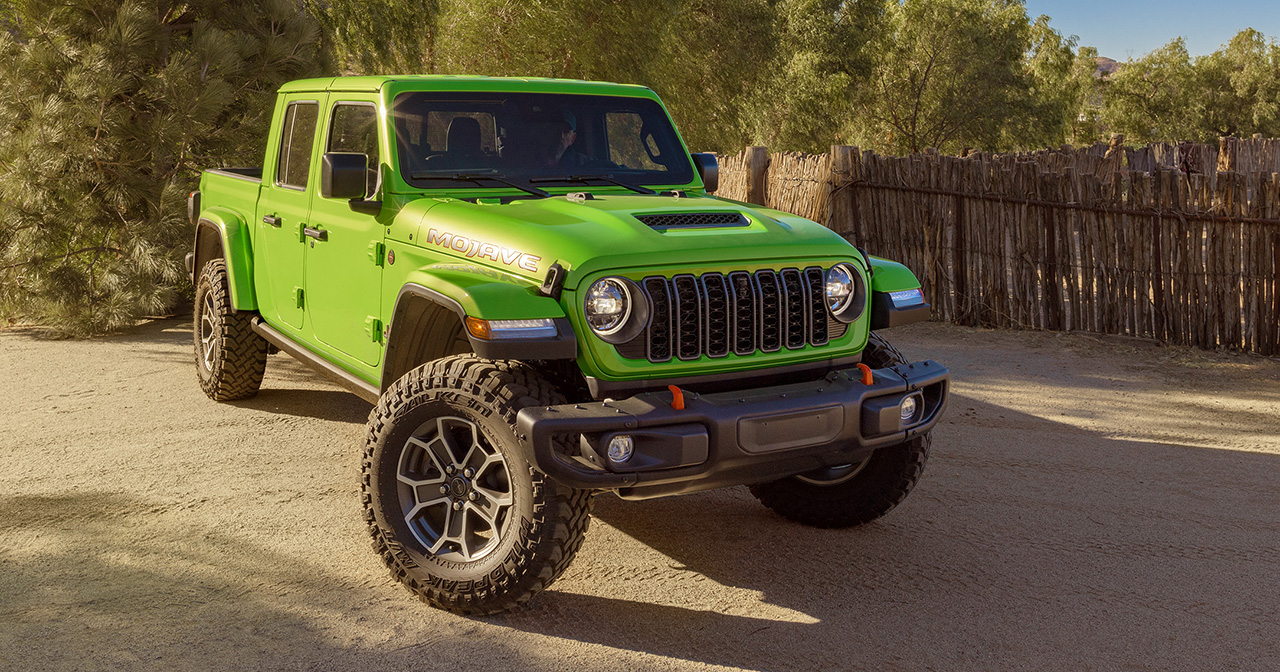 Jeep Gladiator en color Verde Mojito Jeep Gladiator en color Verde Mojito
