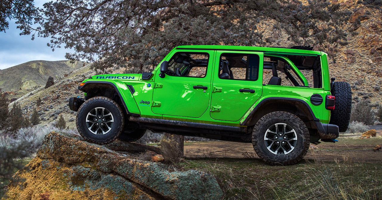 Jeep Wrangler en color Verde Mojito Jeep Wrangler en color Verde Mojito