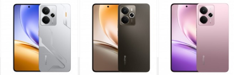 Smartphone Realme 14 5G en varios colores Smartphone Realme 14 5G en varios colores