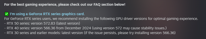 Imagen del problema con el controlador NVIDIA en el juego The First Berserker: Khazan juego Imagen del problema con el controlador NVIDIA en el juego The First Berserker: Khazan juego