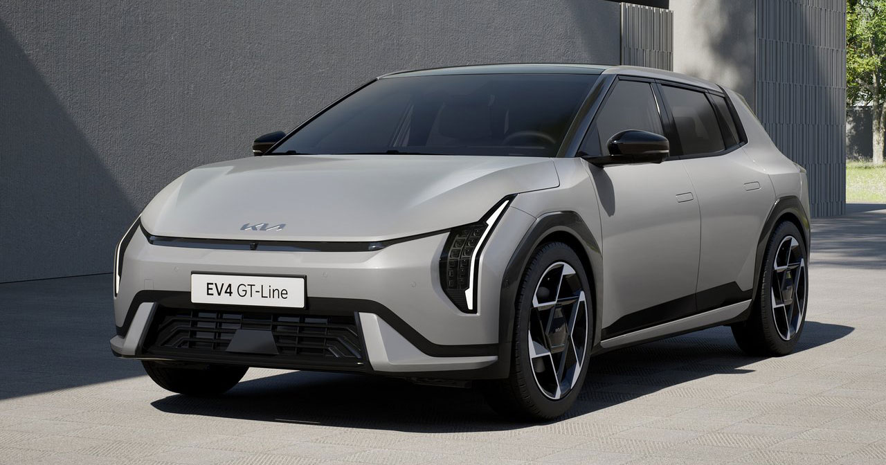 Kia EV4 en la planta de Žilina