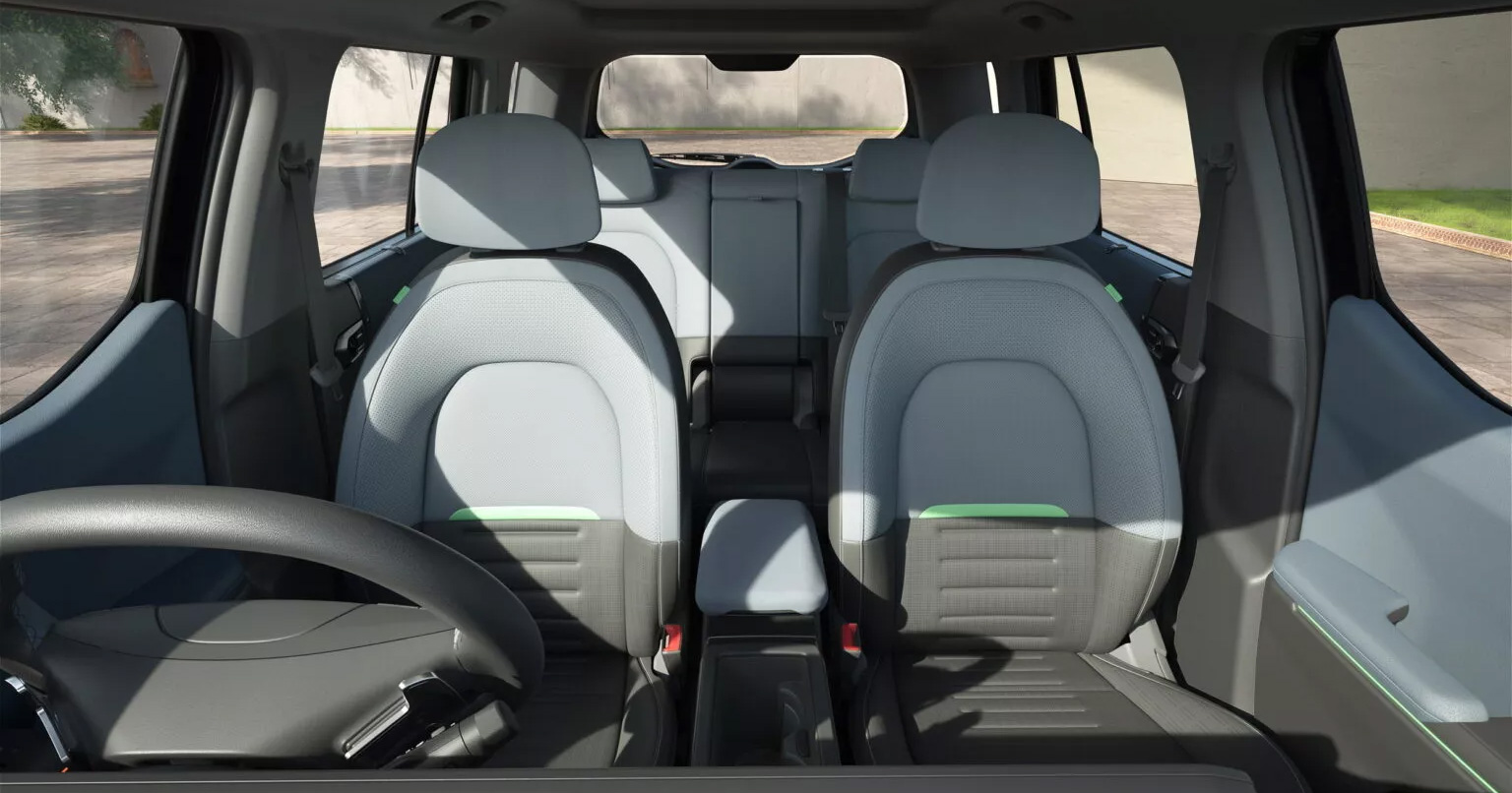 El interior del Kia Syros con un diseño contemporáneo El interior del Kia Syros con un diseño contemporáneo