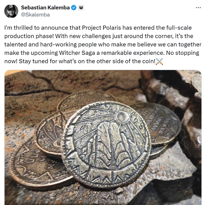 ¡Por fin! CD Projekt ha informado del inicio del desarrollo completo de una nueva entrega de The Witcher con el título provisional de Polaris-2 ¡Por fin! CD Projekt ha informado del inicio del desarrollo completo de una nueva entrega de The Witcher con el título provisional de Polaris-2