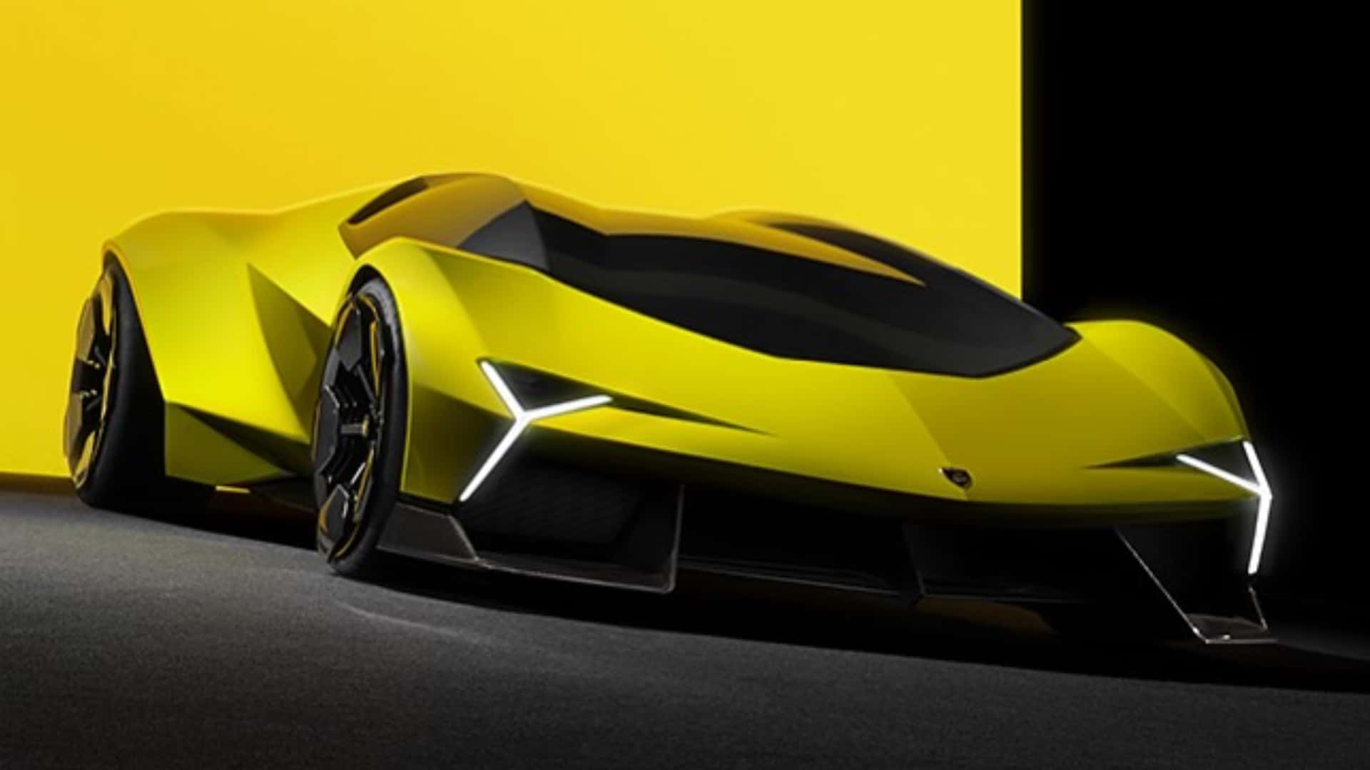 Concepto de diseño Lamborghini Manifesto, vista 4 Concepto de diseño Lamborghini Manifesto, vista 4