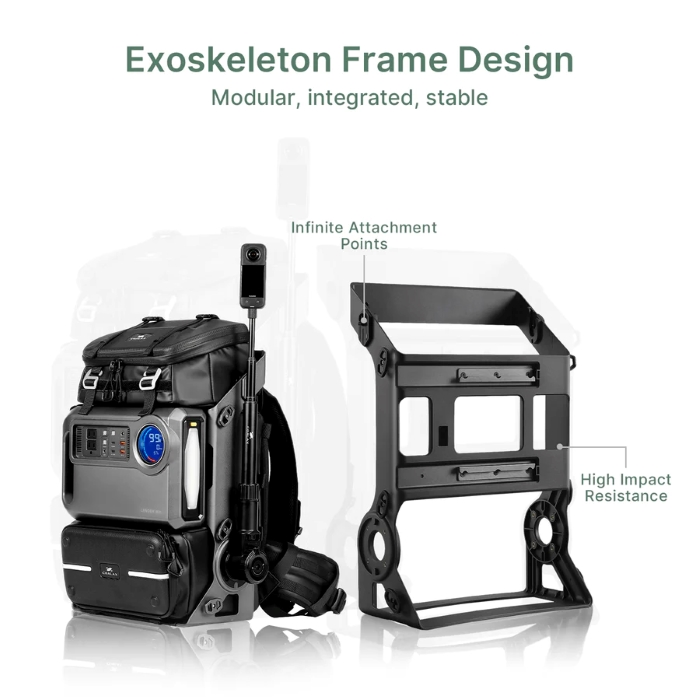 Mochila modular Lancer300 con diseño único Mochila modular Lancer300 con diseño único