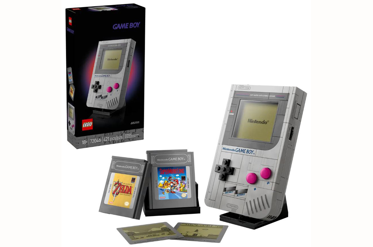 LEGO Game Boy con accesorios