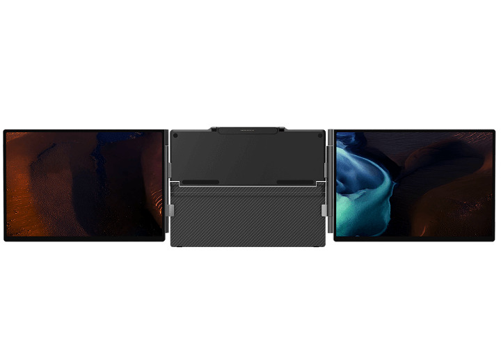 Concepto de portátil Lenovo con módulo Magic Bay Concepto de portátil Lenovo con módulo Magic Bay