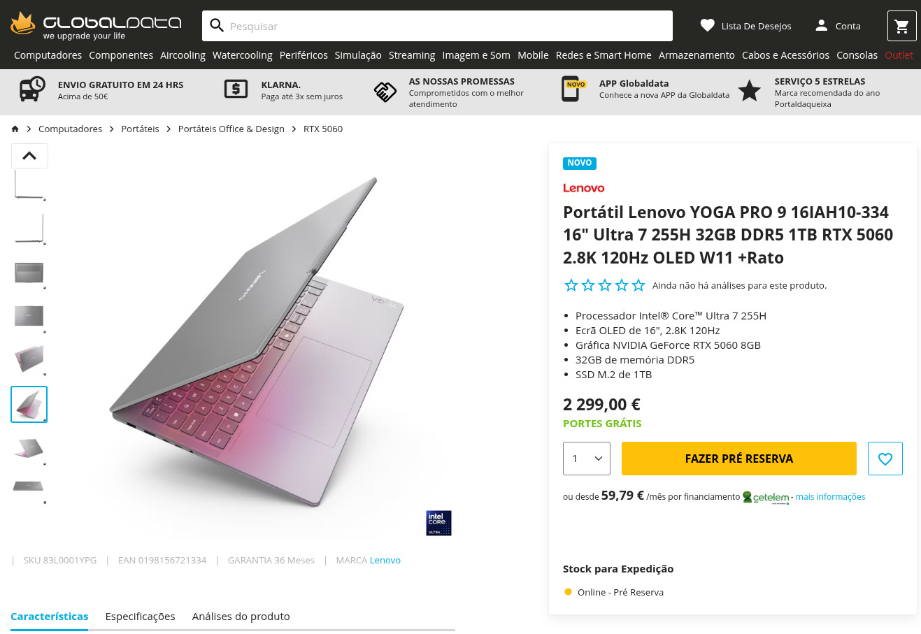 Lenovo Yoga Pro 9 RTX 5060 imagen filtrada 1