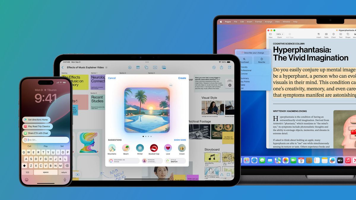 macOS Sequoia 15. Ilustración: TechRadar macOS Sequoia 15. Ilustración: TechRadar