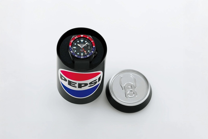 Seiko 5 Sports x Pepsi GMT diseño