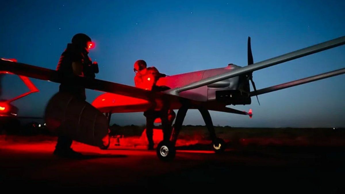 Avión no tripulado ucraniano de largo alcance Lutyi