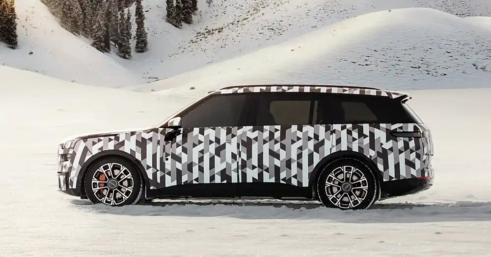 Lynk Co L946 en pruebas de invierno Lynk Co L946 en pruebas de invierno