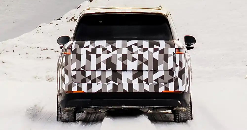 Lynk Co L946 en pruebas de invierno Lynk Co L946 en pruebas de invierno
