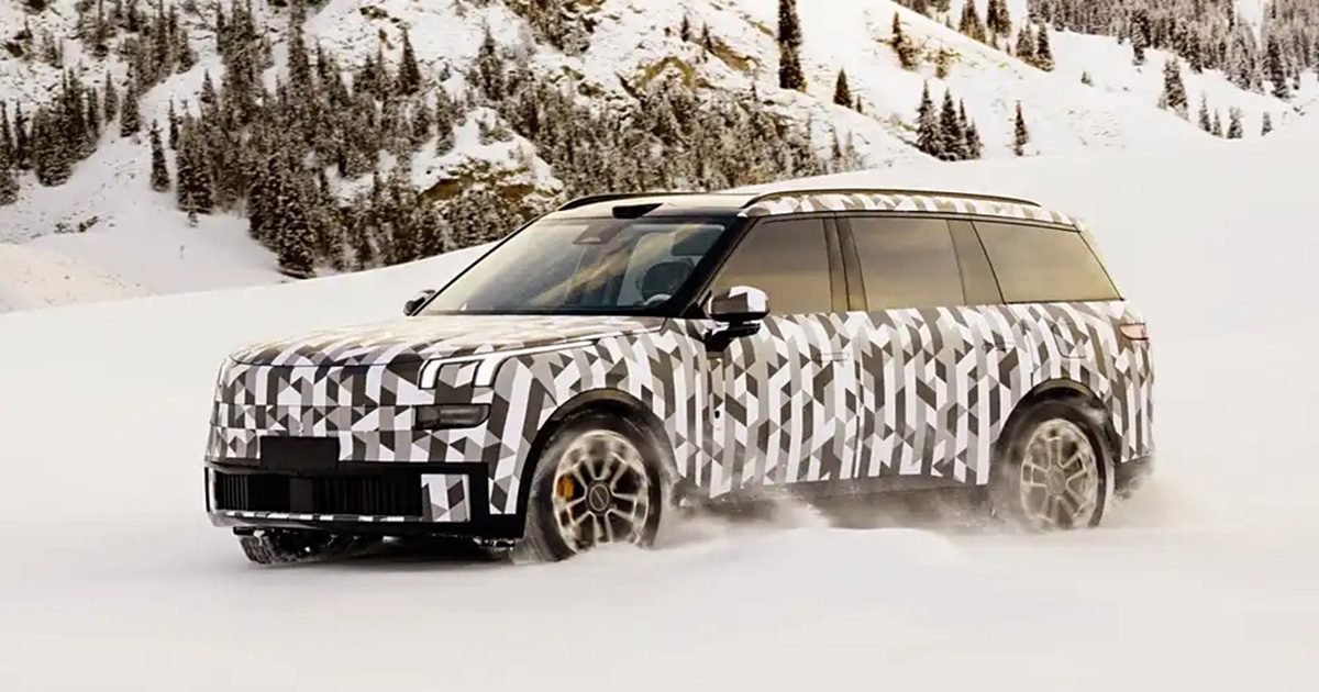 Lynk Co L946 en pruebas de invierno Lynk Co L946 en pruebas de invierno