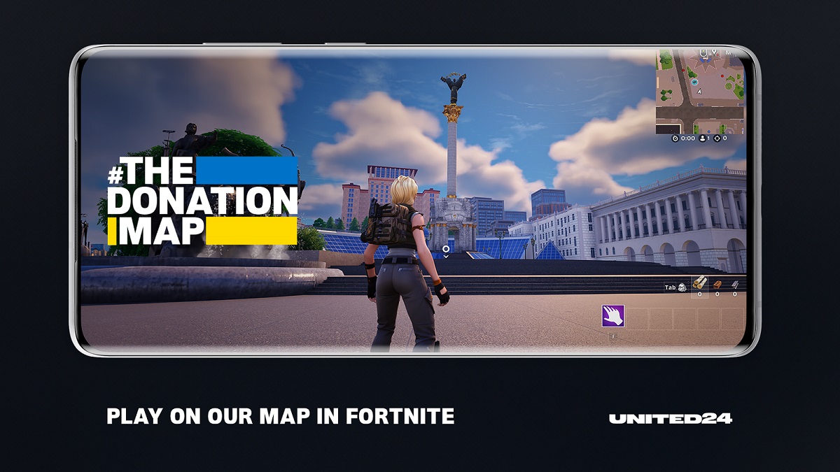 ¡Participa! Fortnite tiene una oportunidad única para ayudar a reconstruir Ucrania paseando por el centro virtual de Kiev ¡Participa! Fortnite tiene una oportunidad única para ayudar a reconstruir Ucrania paseando por el centro virtual de Kiev