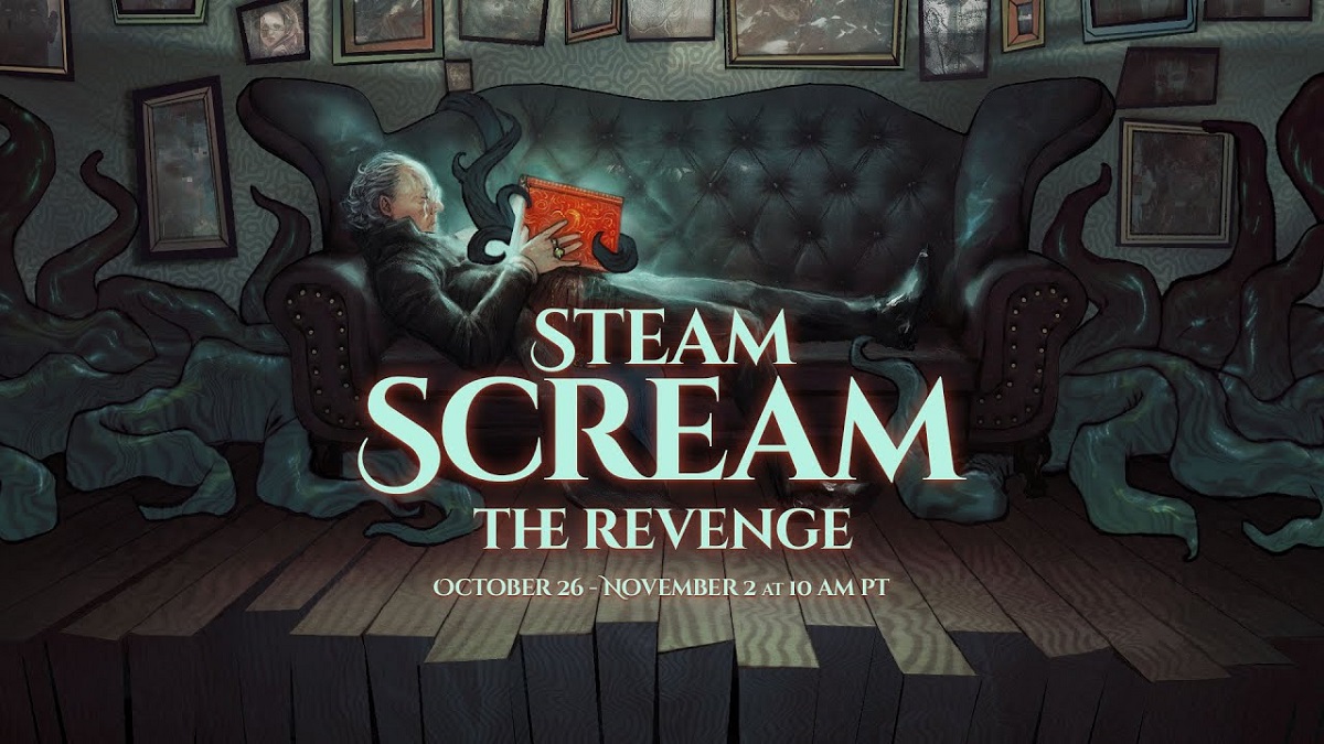 Uncharted Halloween: Grito de Vapor: La Venganza ha comenzado. Los jugadores podrán disfrutar de grandes descuentos en los mejores juegos de terror, suspense, acción, zombis y mucho más.