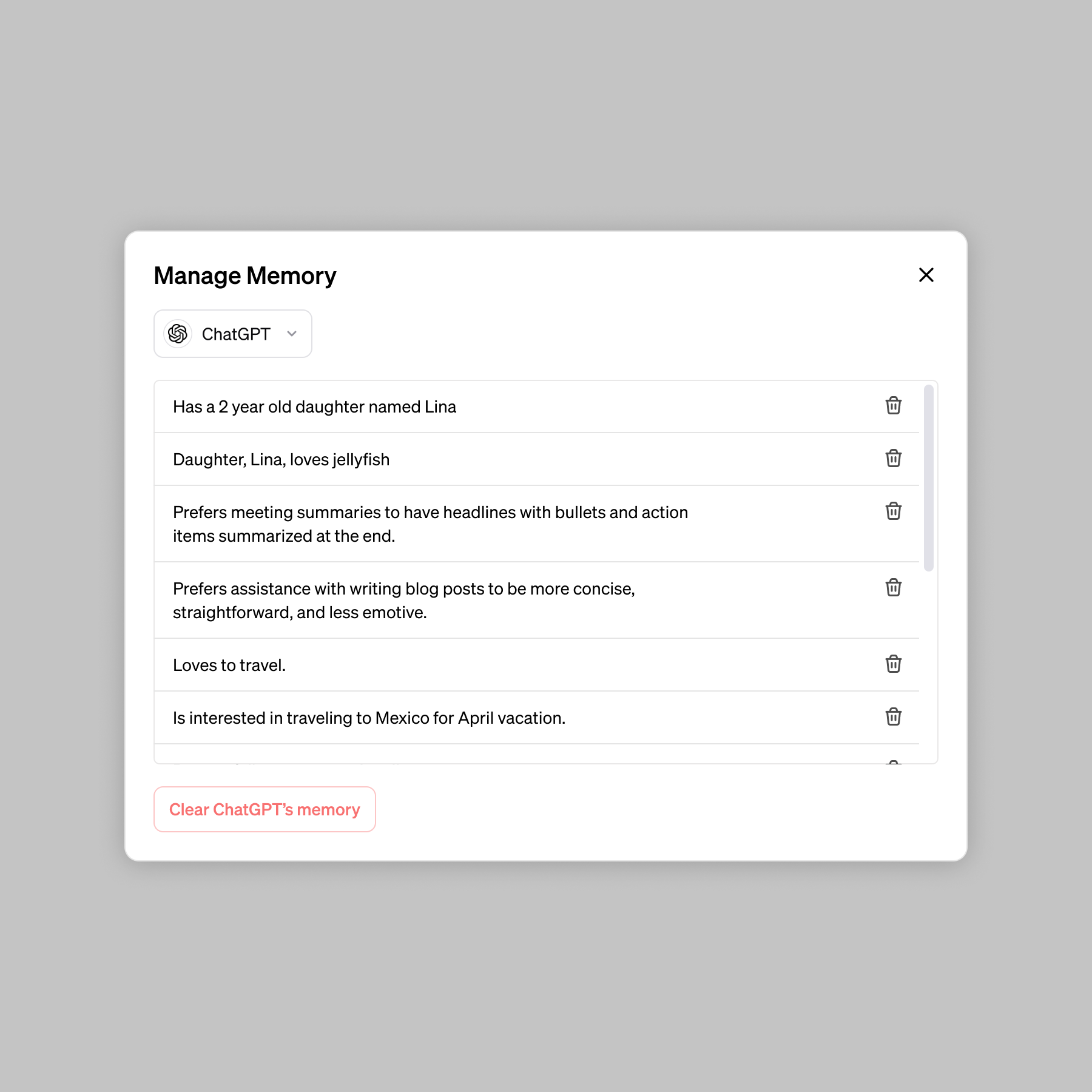 ChatGPT tendrá una memoria personalizada para recordar a los usuarios y sus preferencias-2 ChatGPT tendrá una memoria personalizada para recordar a los usuarios y sus preferencias-2