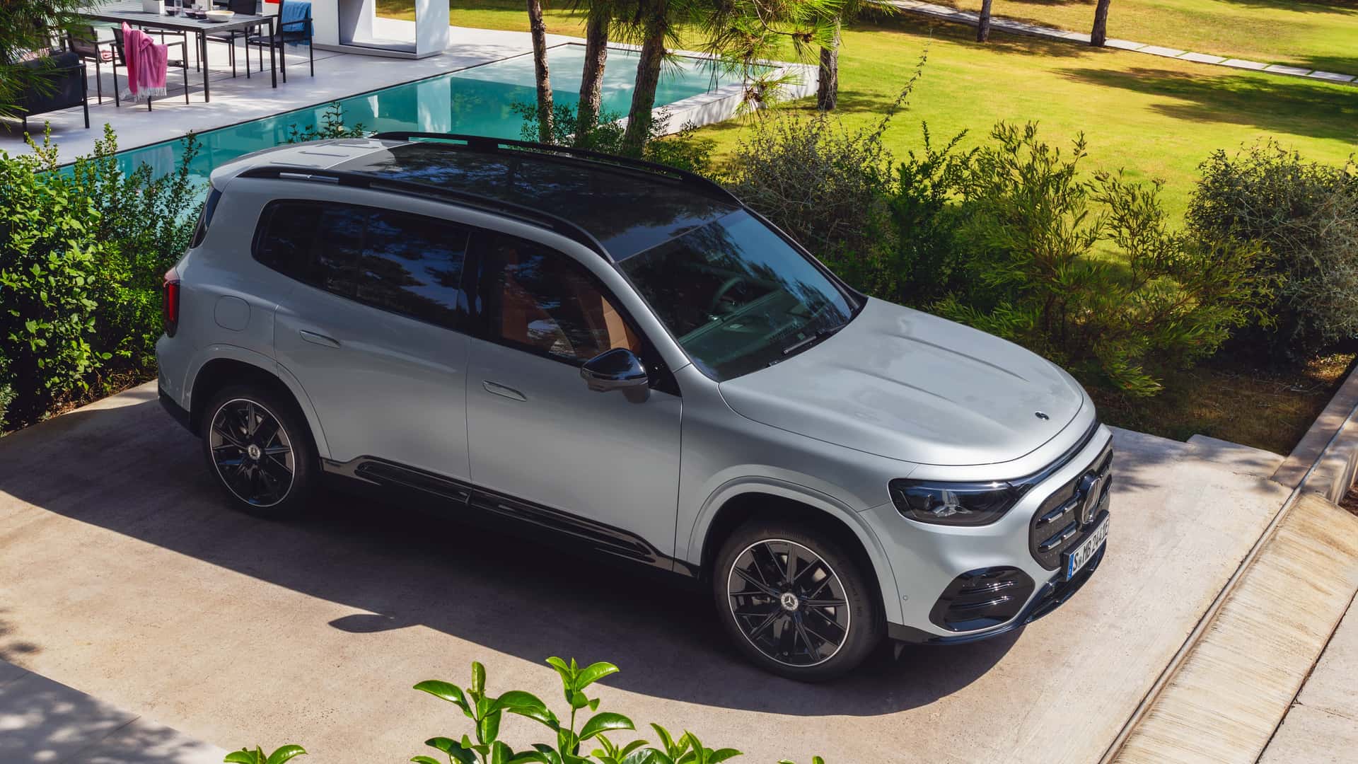 Techo panorámico del nuevo Mercedes-Benz GLB 2026
