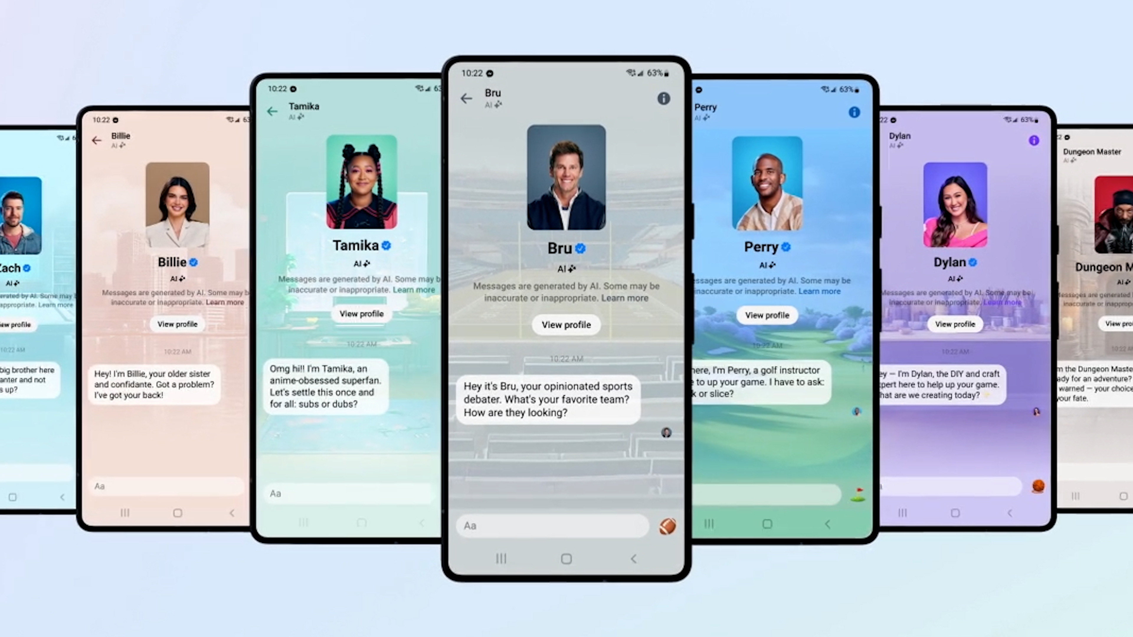 Los personajes IA de Meta están disponibles en EE.UU. y son compatibles con la búsqueda Bing Los personajes IA de Meta están disponibles en EE.UU. y son compatibles con la búsqueda Bing