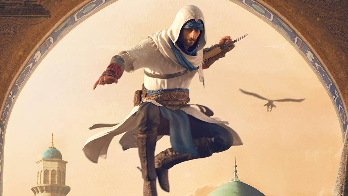 Asesinos con túnicas clásicas y vistas de Oriente Medio en el nuevo arte conceptual de Assassin's Creed Mirage Asesinos con túnicas clásicas y vistas de Oriente Medio en el nuevo arte conceptual de Assassin's Creed Mirage