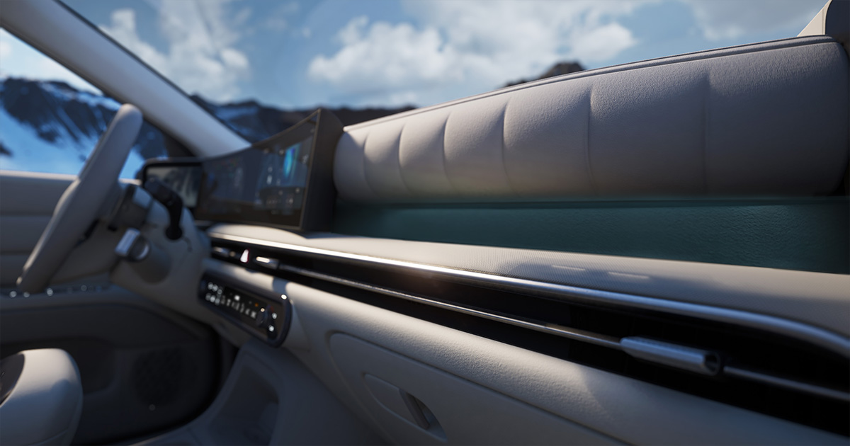 Interior del Hyundai NEXO FCEV - vista 2 Interior del Hyundai NEXO FCEV - vista 2