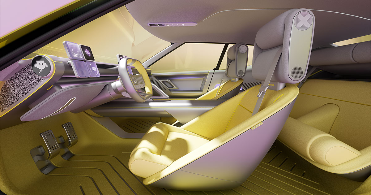 Interior del Hyundai Concept Three