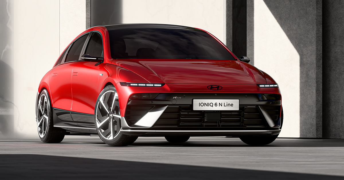 Hyundai Ioniq 6 N Line Rojo Hyundai Ioniq 6 N Line Rojo
