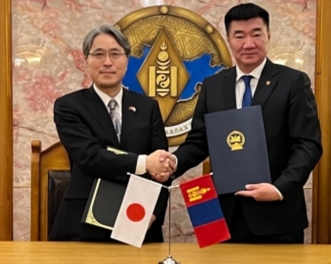 Firma de un acuerdo entre Japón y Mongolia