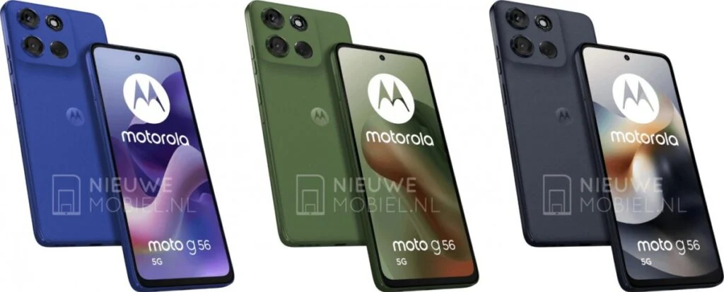 Moto G56 5G - opciones de color Moto G56 5G - opciones de color
