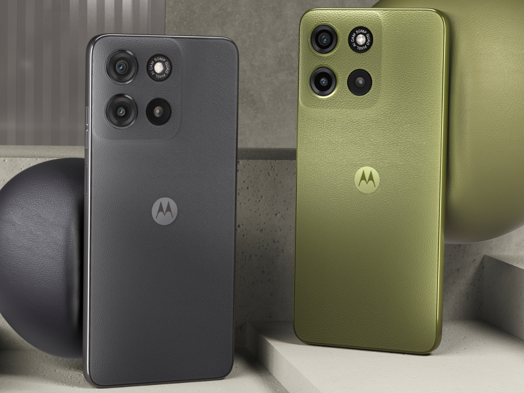 Moto G15 Power en colores Gris Gravedad y Verde Iguana