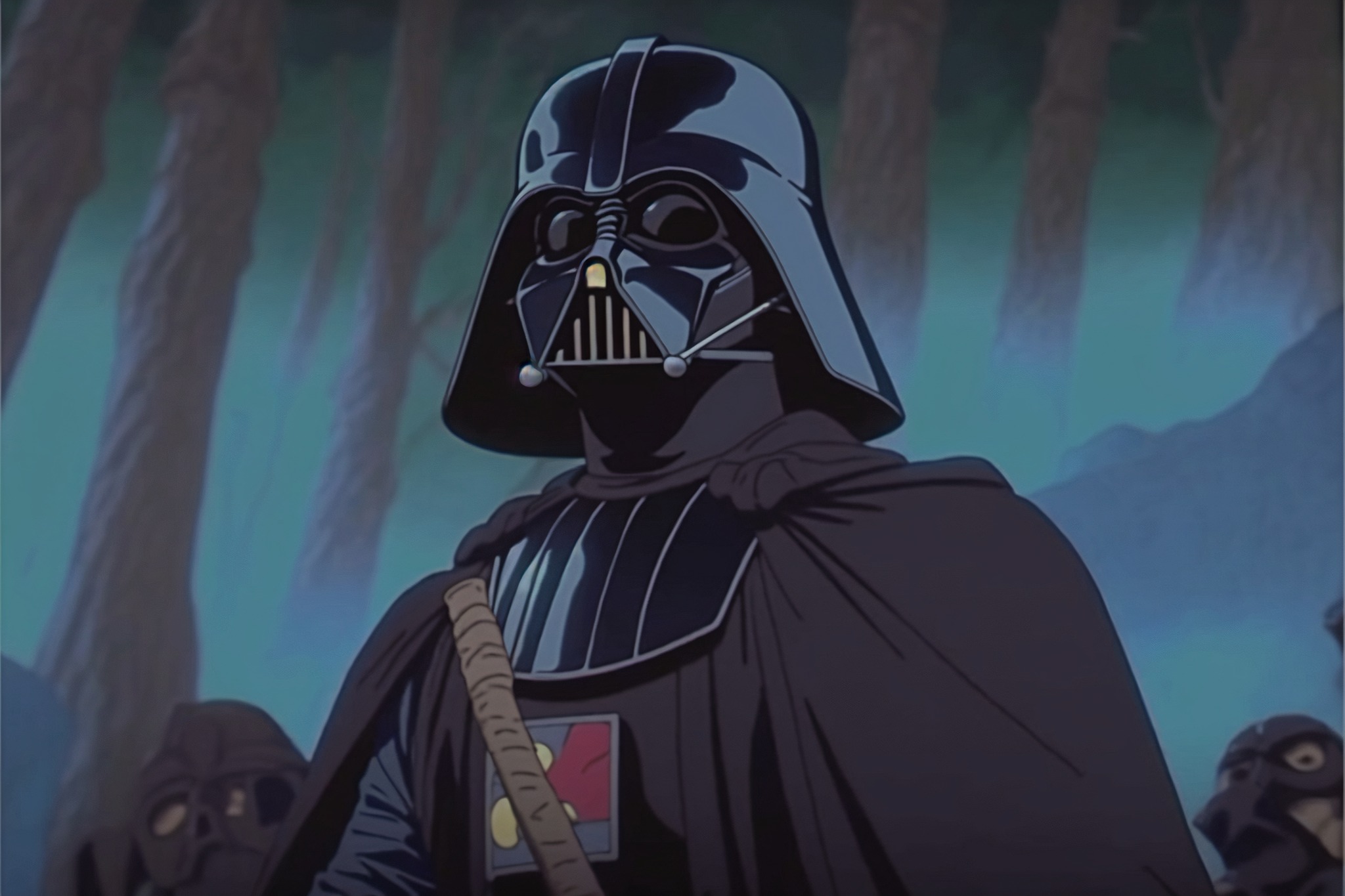 La red neuronal Nijijourney representa personajes icónicos de Star Wars al estilo del Studio Ghibli-5 La red neuronal Nijijourney representa personajes icónicos de Star Wars al estilo del Studio Ghibli-5