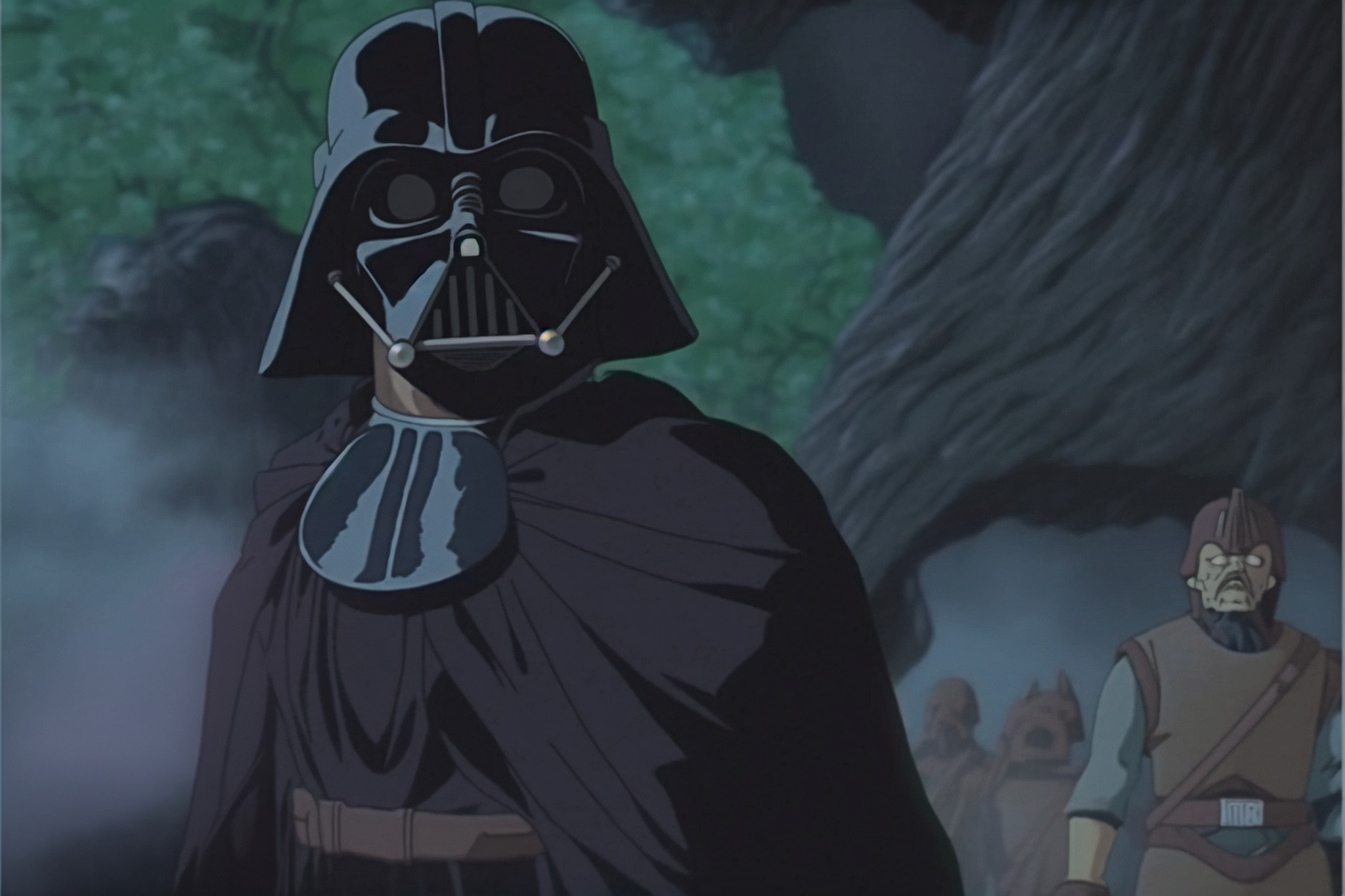 La red neuronal Nijijourney representa personajes icónicos de Star Wars al estilo del Studio Ghibli-9 La red neuronal Nijijourney representa personajes icónicos de Star Wars al estilo del Studio Ghibli-9