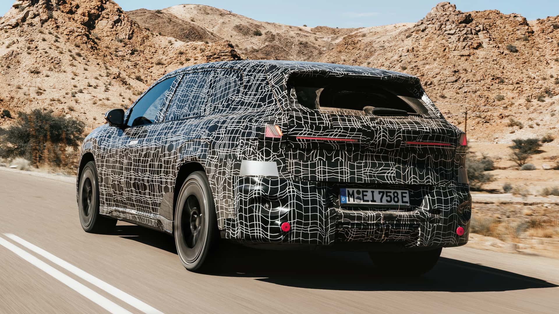 Prototipo de BMW iX3