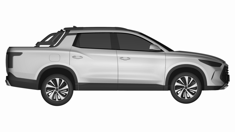 Image of the new BYD pickup - 1 Image of the new BYD pickup - 1