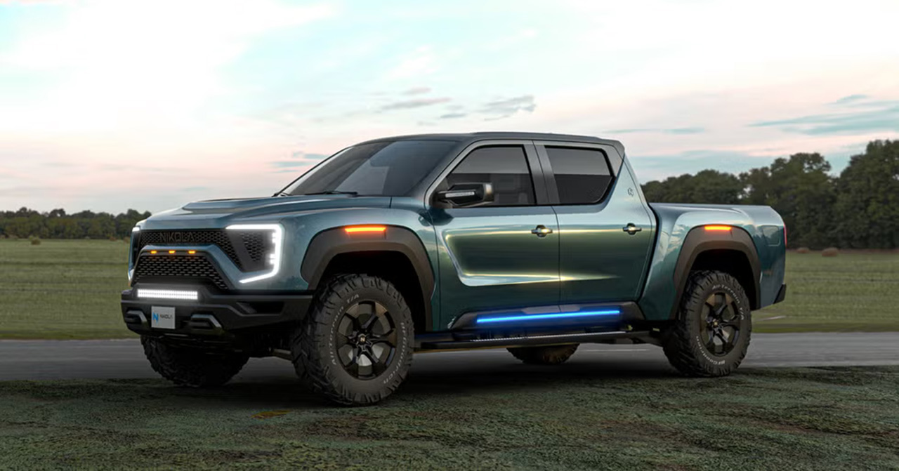 Nikola Badger es una camioneta eléctrica.